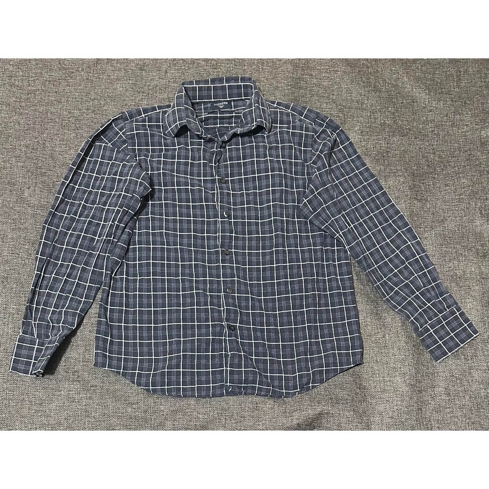 Dockers‎ Men's M Plaid Long Sleeve Shirt